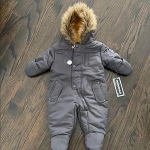 Rothschild Fur Hood Boys Snowsuit